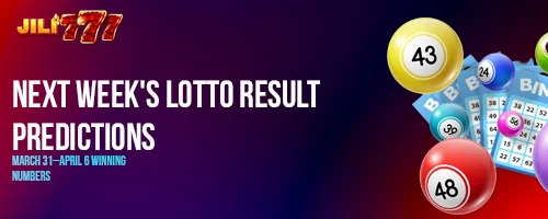 Next Week's Lotto Result Predictions: March 31–April 6 Winning Numbers